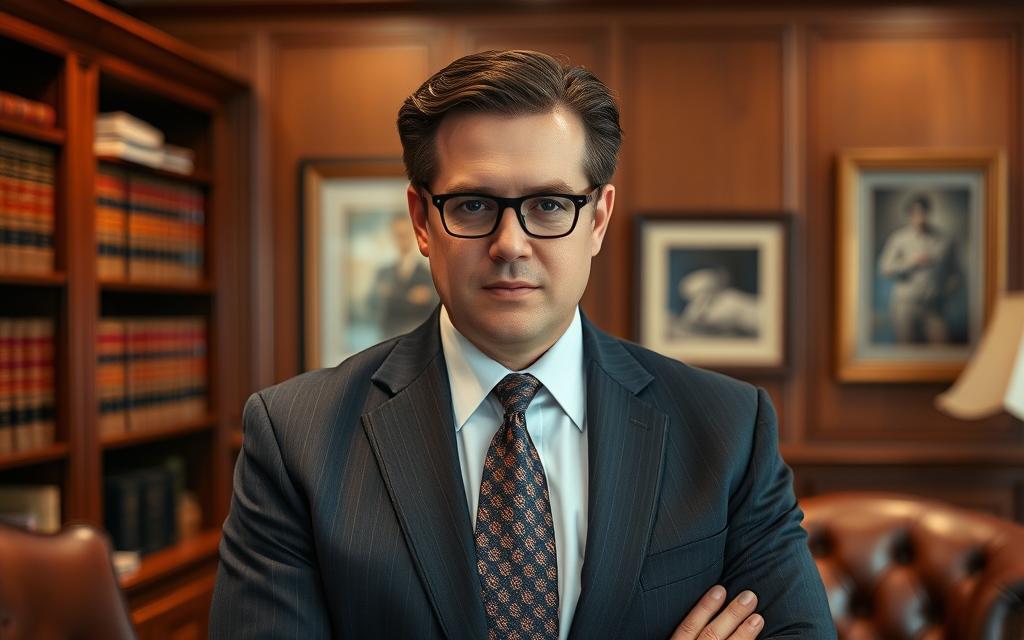 A Sophisticated South Carolina Criminal Defense Attorney Stands In A Well-Appointed Law Office, Their Confident Posture And Sharp Gaze Conveying Expertise And Determination. The Warm, Focused Lighting Creates An Atmosphere Of Professionalism And Authority, While The Carefully Curated Decor - Mahogany Furniture, Bookshelves, And Subtle Wall Art - Suggests A Depth Of Legal Knowledge And Experience. The Scene Is Captured From A Slightly Elevated Angle, Lending A Sense Of Gravitas And Command To The Subject, Who Appears Prepared To Advocate Passionately For Their Clients' Rights. A Sophisticated South Carolina Criminal Defense Attorney Stands In A Well-Appointed Law Office, Their Confident Posture And Sharp Gaze Conveying Expertise And Determination. The Warm, Focused Lighting Creates An Atmosphere Of Professionalism And Authority, While The Carefully Curated Decor - Mahogany Furniture, Bookshelves, And Subtle Wall Art - Suggests A Depth Of Legal Knowledge And Experience. The Scene Is Captured From A Slightly Elevated Angle, Lending A Sense Of Gravitas And Command To The Subject, Who Appears Prepared To Advocate Passionately For Their Clients' Rights.