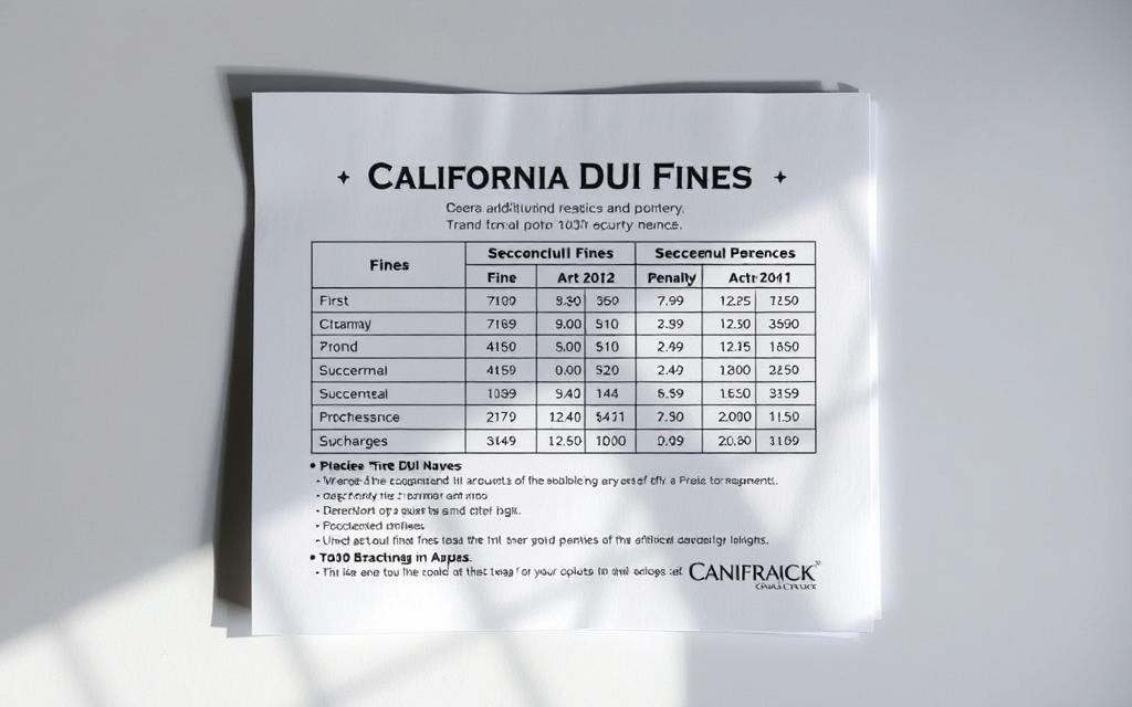 California Dui Fines